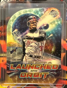 Ken Griffey Jr. 2023 Topps Cosmic Chrome Launched Into Orbit #LIO-18 Superfractor /1