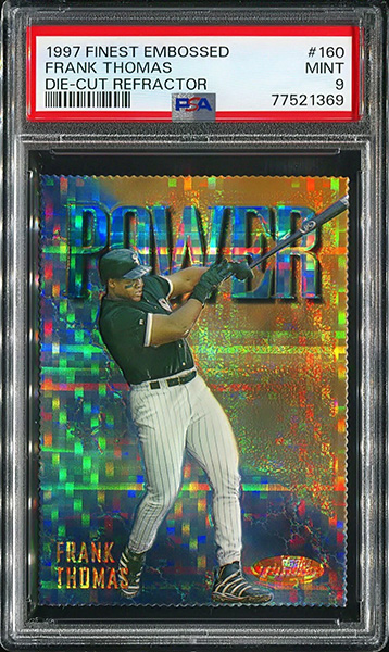 Frank Thomas 1997 Finest #160 Embossed Refractor