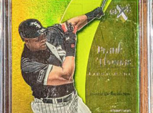 Frank Thomas 1998 E-X2001 Essential Credentials Now Makes an Appearance Then Gets Traded