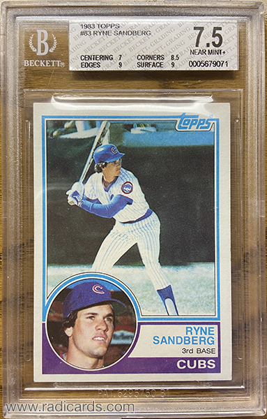 Ryne Sandberg 1983 Topps #83
