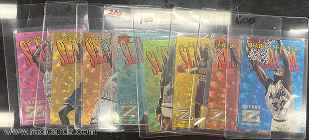 1996-97 Z-Force Slam Cam Lot