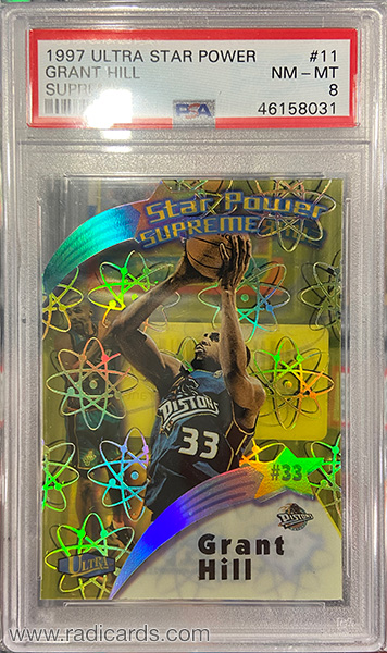 Grant Hill 1997-98 Ultra Star Power Supreme #SPS11