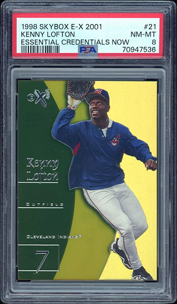 Kenny Lofton 1998 E-X2001 #21 Essential Credentials Now /21
