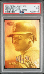 Ken Griffey Jr. 1999 Metal Universe #273 Precious Metal Gems /50