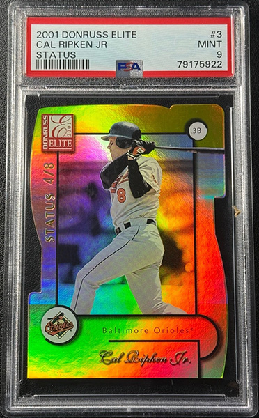 Cal Ripken Jr. 2001 Donruss Elite #3 Status /8