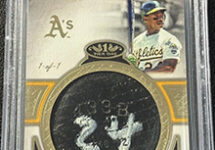 2024 Topps Tier One Bat Knobs Baseball Cards