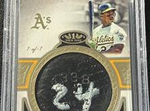 2024 Topps Tier One Bat Knobs Baseball Cards