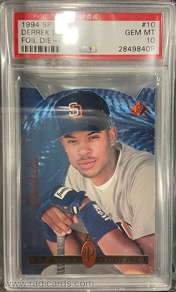 Derrek Lee 1994 SP #10 Die Cut