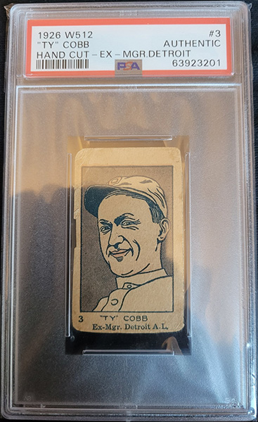 Ty Cobb 1926-27 W512 #3