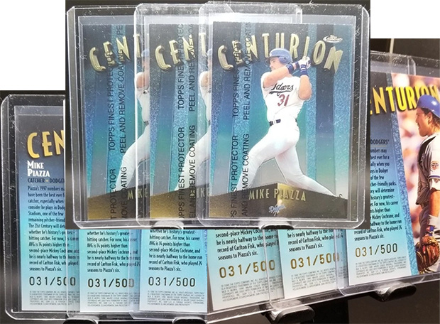Mike Piazza 1998 Finest Centurions #C14 /500