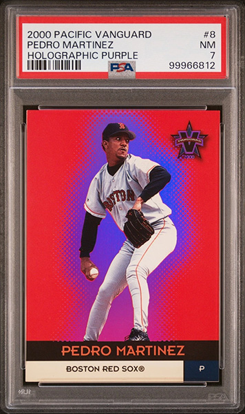 Pedro Martinez 2000 Vanguard #8 Holographic Purple /10