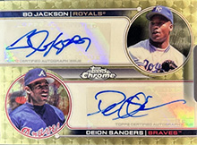 2022 Topps Chrome Sonic Dual Autographs Baseball Cards