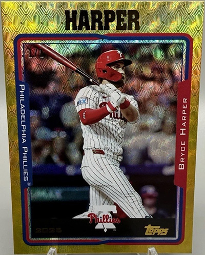 Bryce Harper 2025 Topps Archives #255 Foilfractor /1