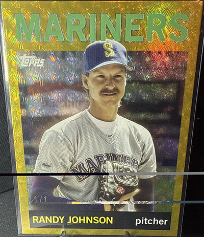 Randy Johnson 2025 Topps Archives #45 Foilfractor /1