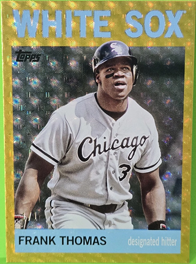 Frank Thomas 2025 Topps Archives #72 Foilfractor /1