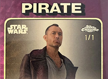 2025 Topps Chrome Star Wars ’75 Tribute Autographs Trading Cards