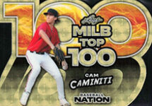 2025 Leaf Baseball Nation MiLB Top 100 Baseball Cards