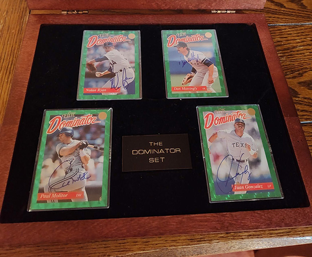 1993 Donruss Elite Dominators Autograph Set