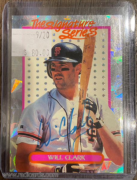 Will Clark 1993 Donruss Elite #S3 /5000