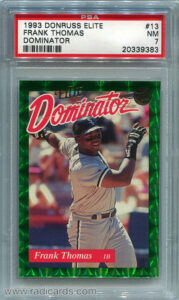 Frank Thomas 1993 Donruss Elite Dominators #13 /5000