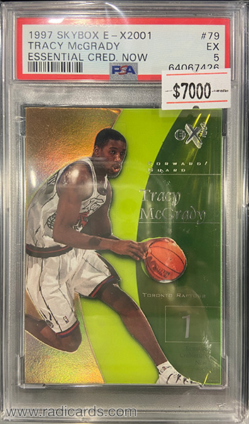 Tracy McGrady 1997-98 E-X2001 #79 Essential Credentials Now /79