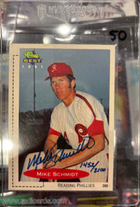 Mike Schmidt 1991 Classic Best #AU1 /2100