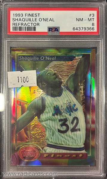 Shaquille O'Neal 1993-94 Finest #3 Refractor
