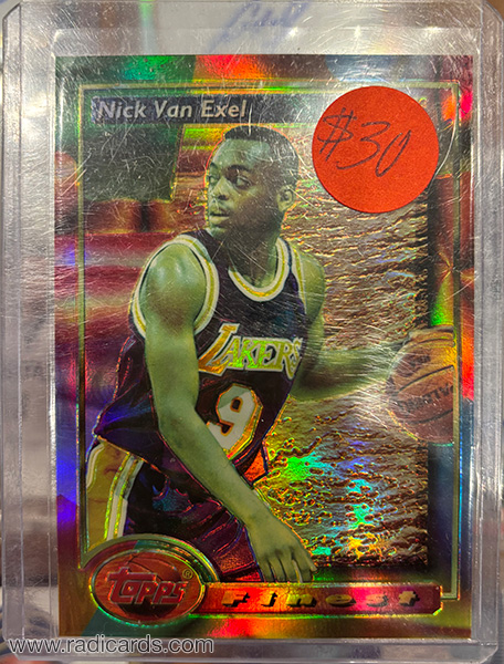 Nick Van Exel 1993-94 Finest #50 Refractor