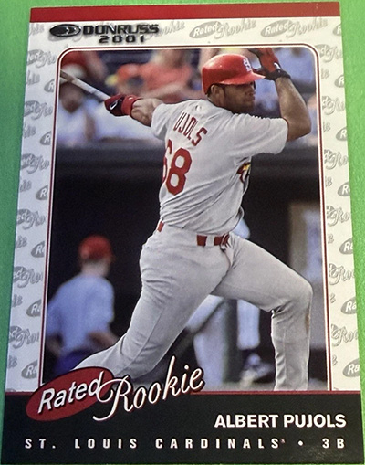 Albert Pujols 2001 Donruss #156