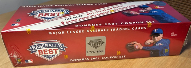 2001 Donruss Baseball's Best Silver Factory Set /499
