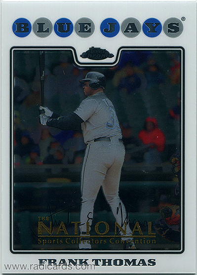 Frank Thomas 2008 Topps Chrome #168 National Convention