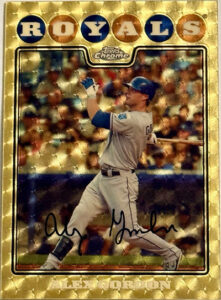 Alex Gordon 2008 Topps Chrome #107 Superfractor /1