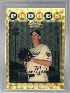 Greg Maddux 2008 Topps Chrome #163 Superfractor /1