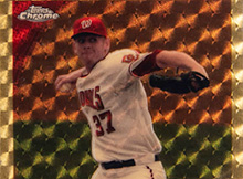 Stephen Strasburg 2010 Topps Chrome Superfractor Auto Brings Over $13k