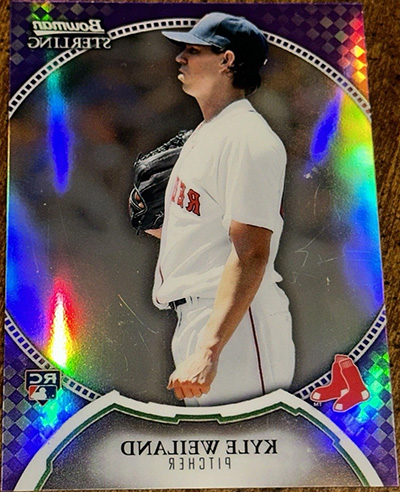Kyle Weiland 2011 Bowman Sterling #21A Purple Refractor