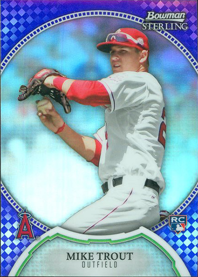 Bowman Sterling #22 Purple Refractor