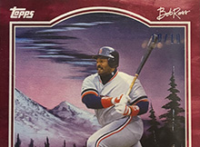 2025 Topps X Bob Ross The Joy of Baseball Baseball Cards