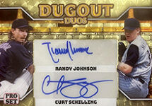 2026 Pro Set Metal Dugout Duos Baseball Cards