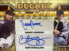 2026 Pro Set Metal Dugout Duos Baseball Cards